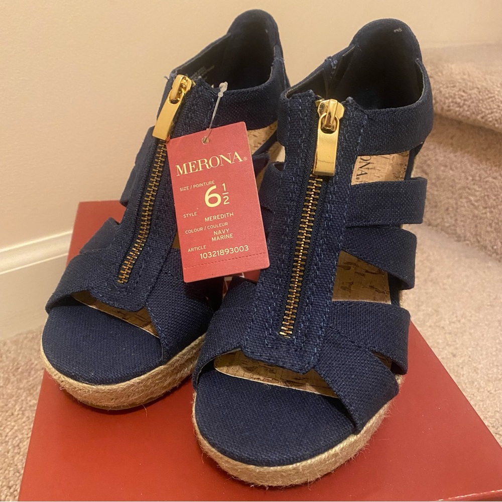 Merona women shoes/ wedges